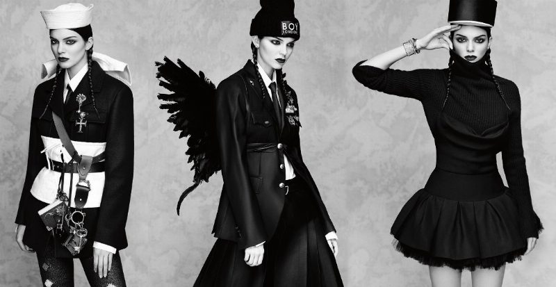 Кендалл Дженнер на обложке октябрьского выпуска Vogue Japan