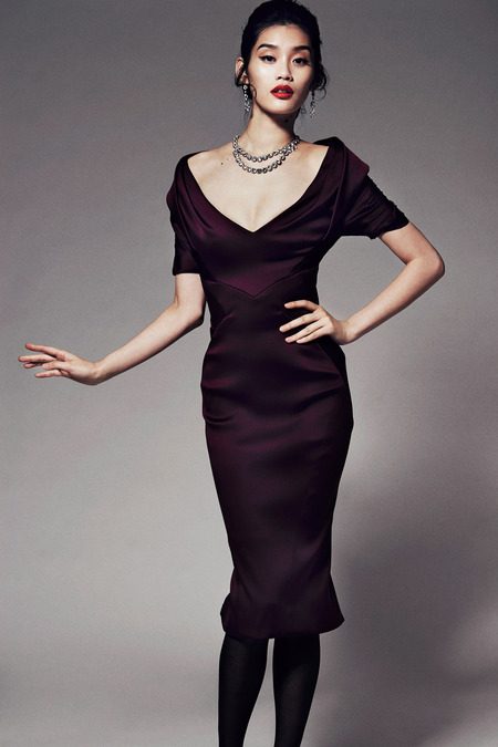 Лукбук Zac Posen Pre-Fall 2014