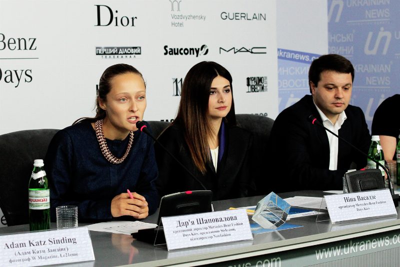 Видеосюжет с пресс-конференции Mercedes-Benz Fashion Days Kiev S/S 2015