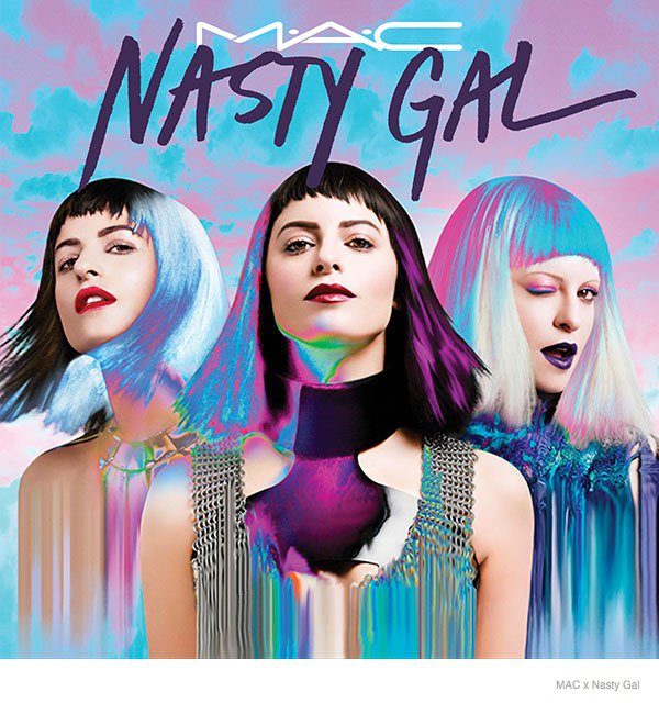 MAC Cosmetics x Nasty Gal создали совместную коллекцию