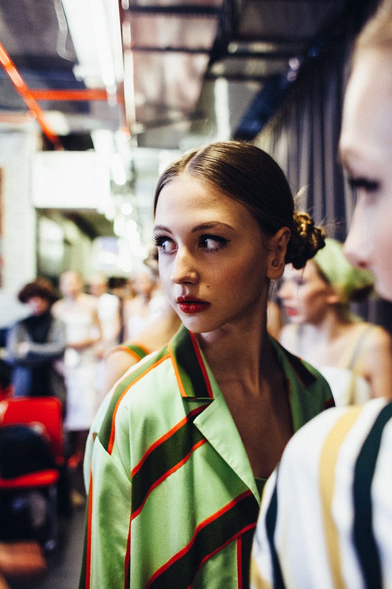 Бэкстейдж Paskal и Anna October, S/S 2015