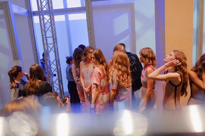 Бэкстейдж Yasya Minochkina, S/S 2015