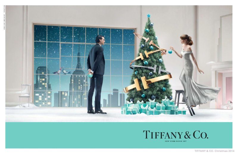 Рождественская кампания Tiffany & Co.