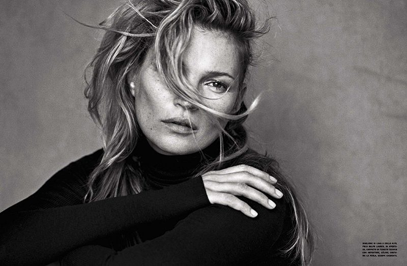 Кейт Мосс без фотошопа в новом видео для Vogue Italia