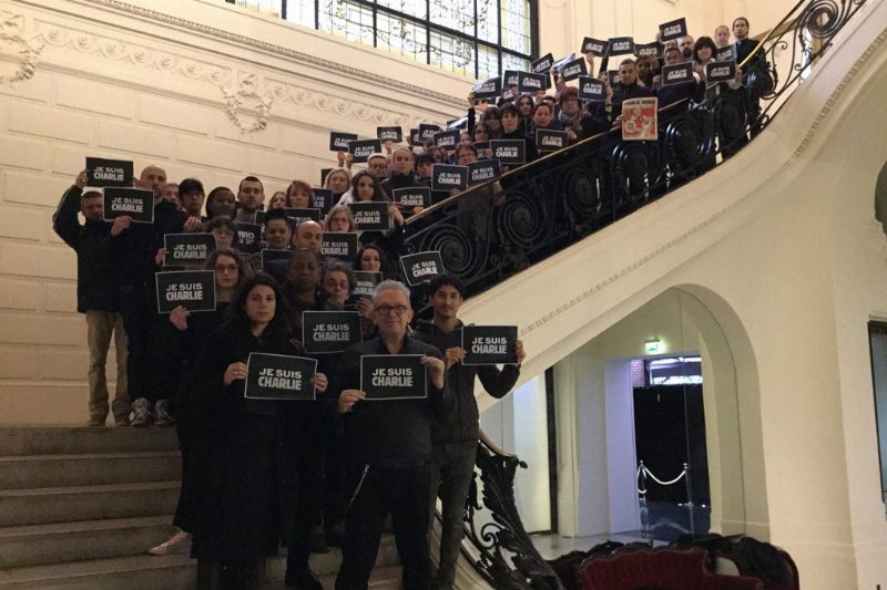 Как французские дизайнеры отреагировали на растрел редакции Charlie Hebdo?