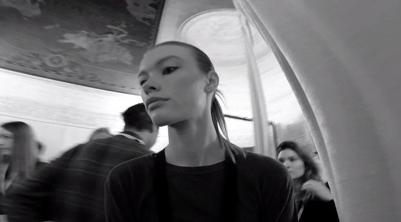 Слежка за моделями: Go-Pro на показе Victoria Beckham