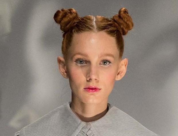 Ирина Лянная: бьюти-образы последнего дня  показов Mercedez-Benz Kiev Fashion Days F/W 2015-2016