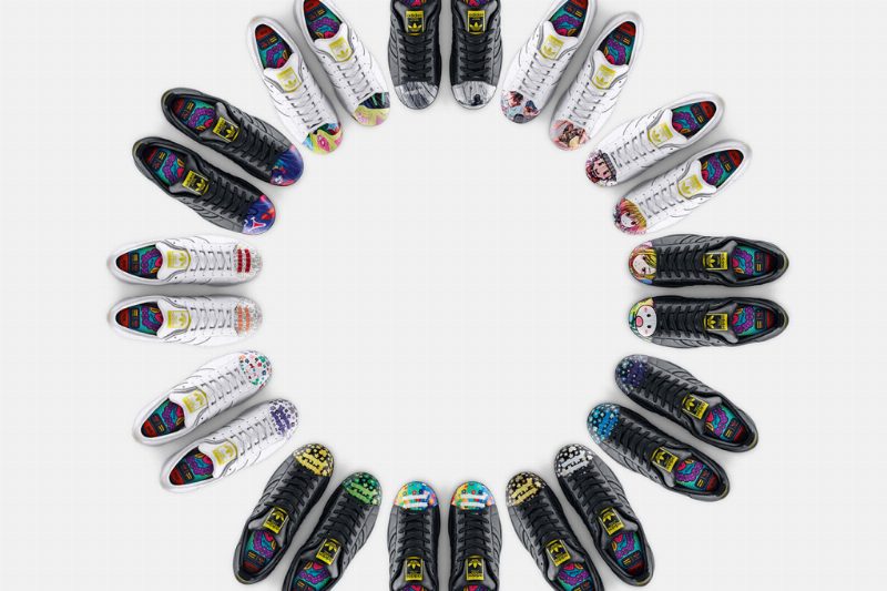 Заха Хадид, Касс Берд и Фаррелл Уильямс в роликах Adidas Supershell