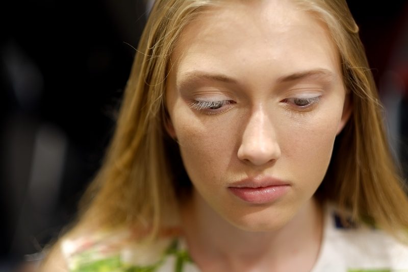 Ирина Лянная: beauty backstage MAC c показа Ksenia Shnaider весна/лето 2016