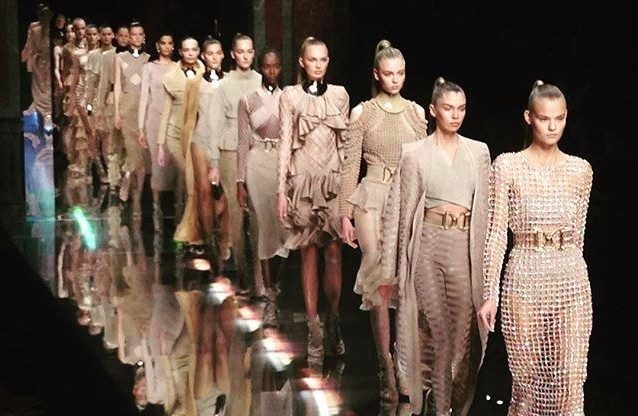 Прямая трансляция показа Balmain S/S 2016
