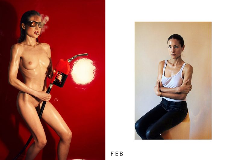 Художница сделала феминистический календарь Pirelli