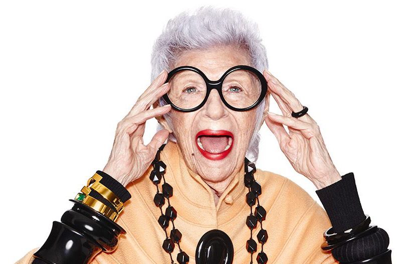 94-летняя Айрис Апфель создала высокотехнологичные украшения