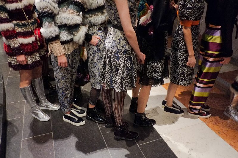 Бэкстейдж Andeeva F/W 2016
