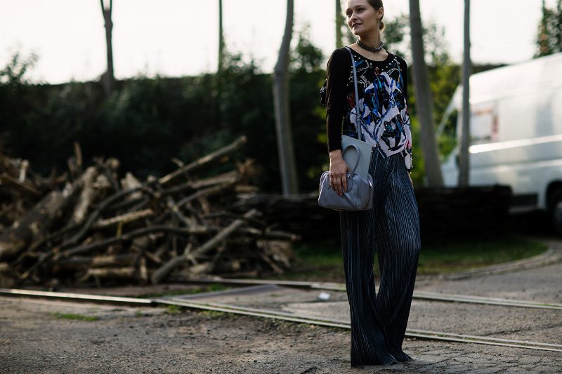Стритстайл на Milan Fashion Week F/W 2016 от Яны Давыдовой