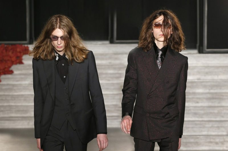 Украинские модели на показе Brioni A/W 2016