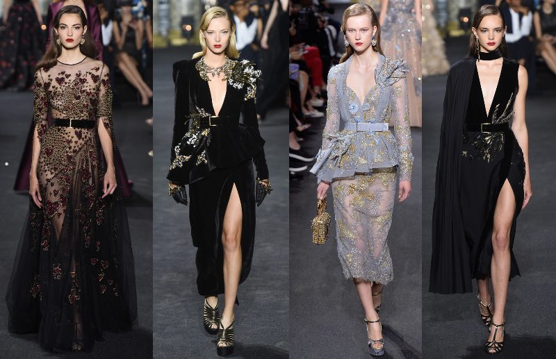 «Дочки-матери» в кутюрном показе Elie Saab A/W 2016