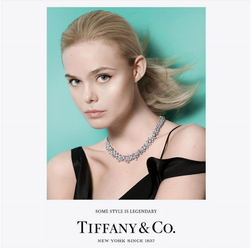 Бренд Tiffany&Co впервые использовал знаменитостей для рекламной кампании