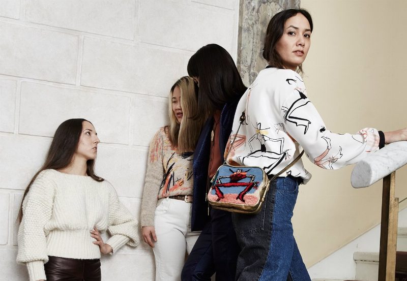 Иллюстрации Маши Ревы в лукбуке Rachel Comey Fall 2016