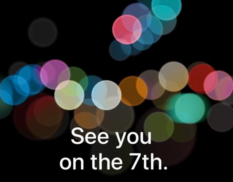 Apple назвала дату презентации iPhone 7