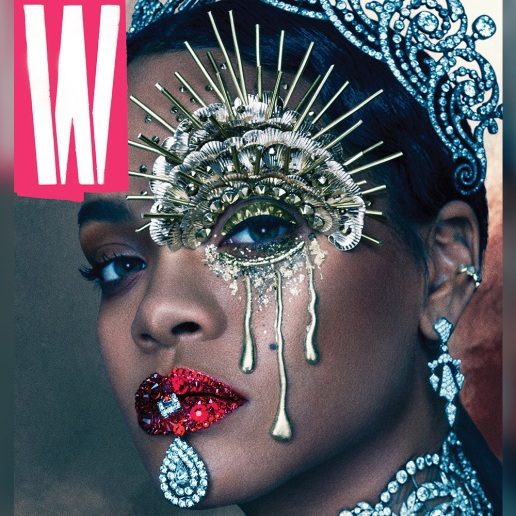 Рианна на обложке сентябрьского выпуска W magazine