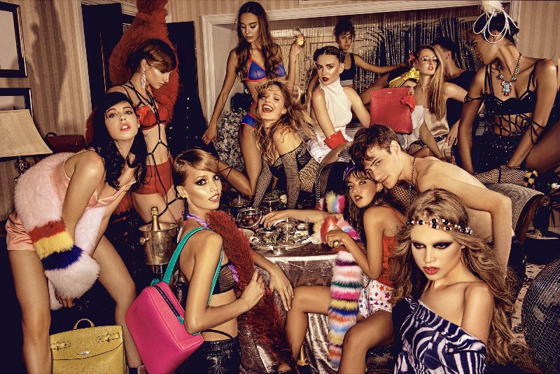 It-girls и лучшие модели страны в осенней рекламной кампании Moreca Atelier