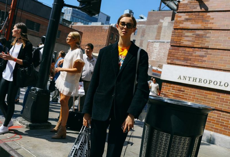 Streetstyle Недели моды в Нью-Йорке