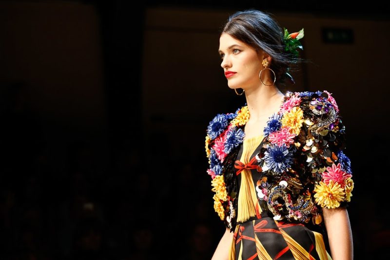 Тропический рай на показе Dolce & Gabbana Spring/Summer 2017 в Милане