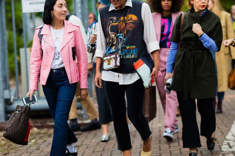 Туманный Альбион: лучшие street-style образы на London Fashion Week