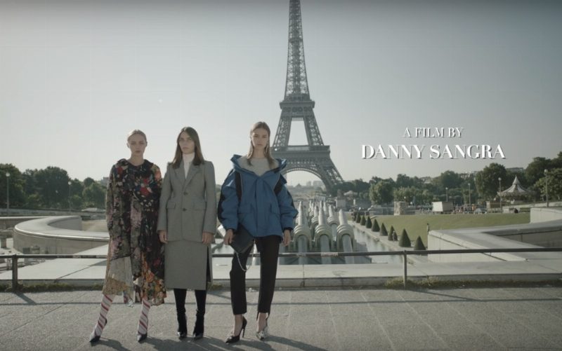 Равнодушные модели в мини-фильме Balenciaga