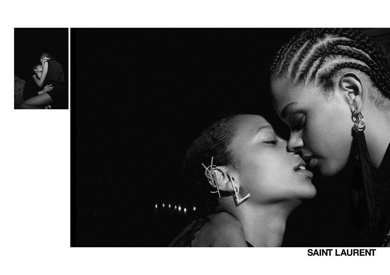 Французский Дом Saint Laurent презентовал мини-фильм полный поцелуев