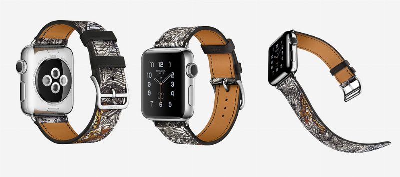 Hermès создали новые ремешки для Apple Watch