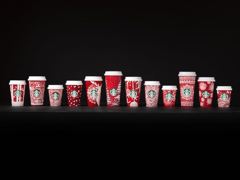 Петриковская роспись в 75 странах мира: украинка создала дизайн новой чашки Starbucks