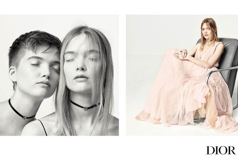 Первый рекламный кампейн Марии Грации Кьюри для Christian Dior