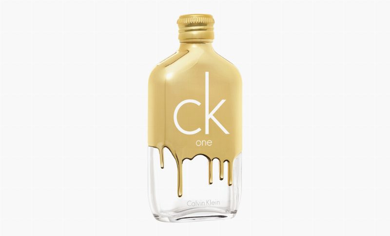 Жидкое золото на новом флаконе парфюма Calvin Klein CK One Gold