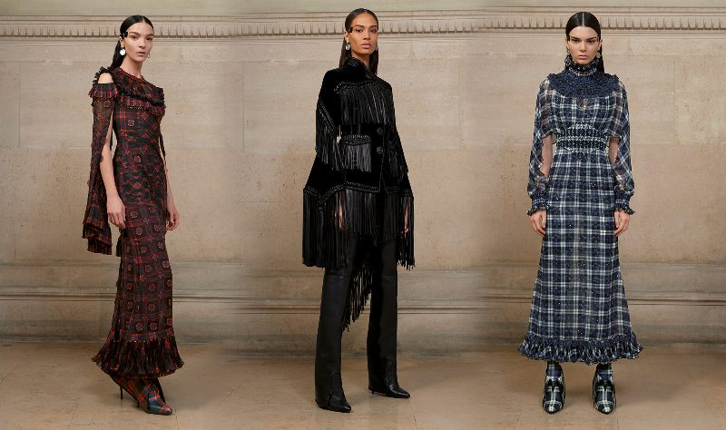 Эстетика Дикого Запада в коллекции Givenchy Haute couture Spring 2017