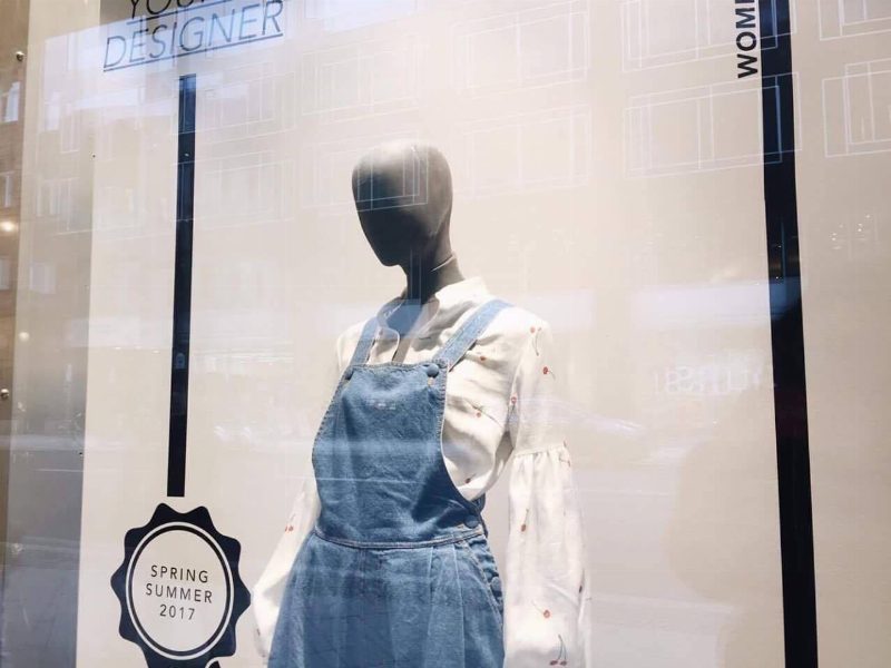 Коллекция Ksenia Schnaider украсила витрину Galeries Lafayette в Берлине