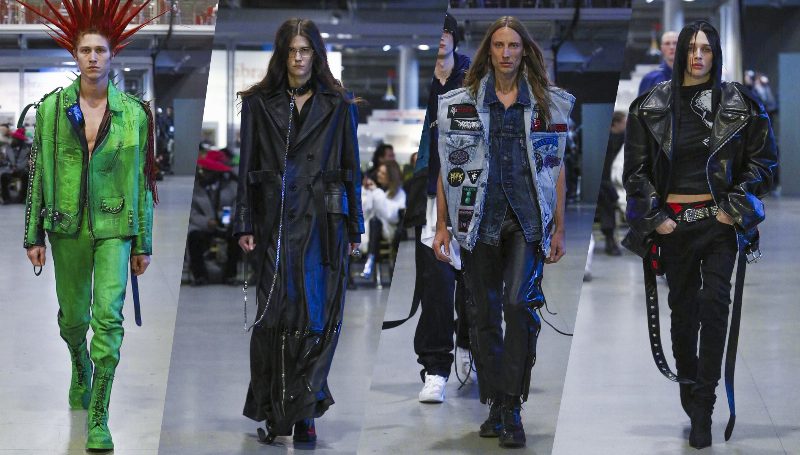 Панки, готы и рокеры на показе Vetements Fall/Winter 2017