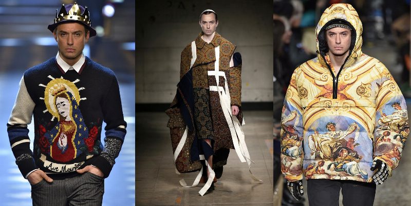 Молодой Папа примерил 11 нарядов из последних мужских коллекций сезона F/W'17