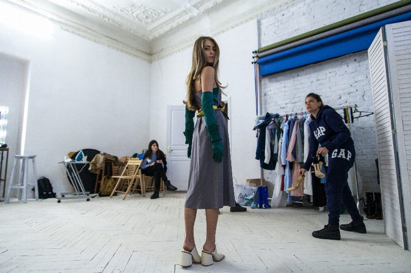 Бэкстейдж съемок рекламной кампании Mercedes-Benz Kiev Fashion Days F/W 17-18