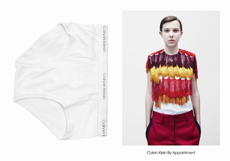 Раф Симонс представил лукбук коллекции для Calvin Klein