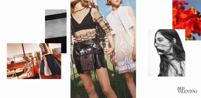 Британская певица Birdy в рекламном кампейне REDValentino