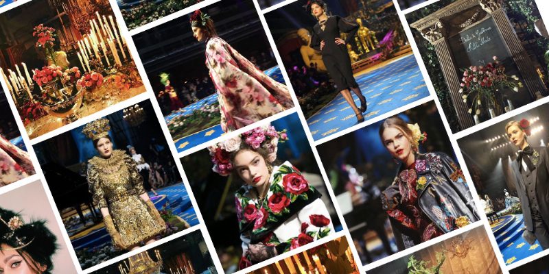 Instagram-отчет: Закрытый показ коллекции Dolce & Gabbana Alta Mоda 2017