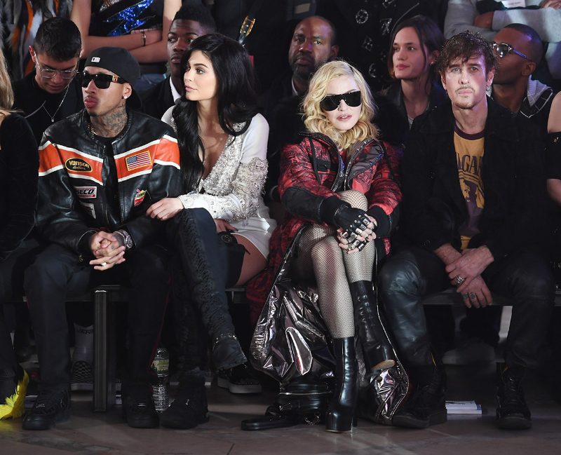 Мадонна, Кайли Дженнер, Карин Ройтфельд и другие гости показа Philipp Plein FW 17-18
