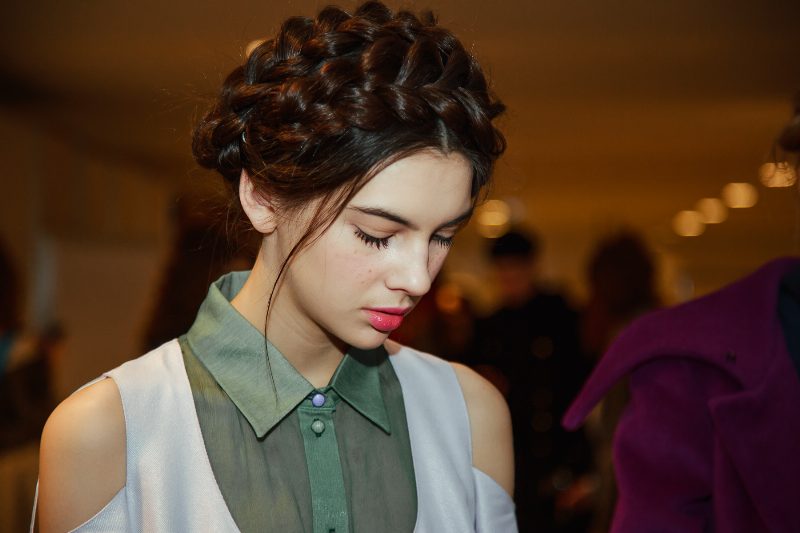 Лучшие прически Mercedes-Benz Kiev Fashion Days FW 17-18. Часть 2