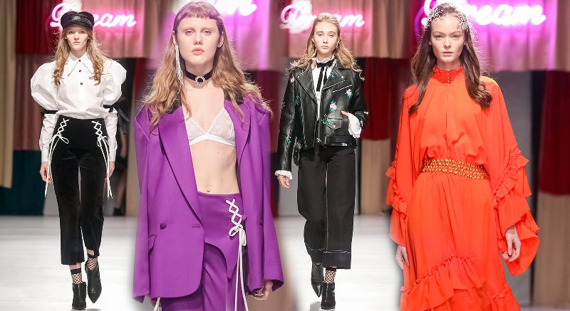 Мечты и романтика на показе Marianna Senchina FW 17-18