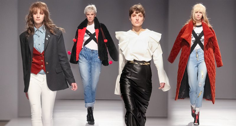 Золотые единороги в коллекции NAVRO FW 17-18