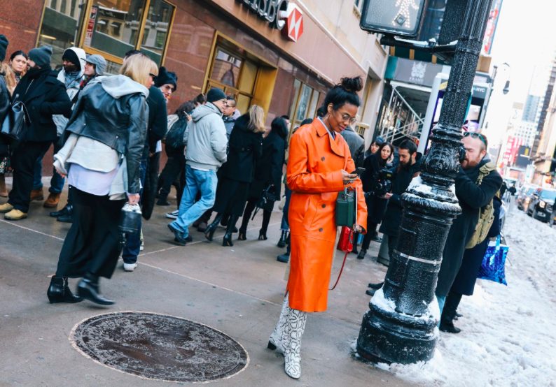 Стритстайл с недели моды в Нью-Йорке