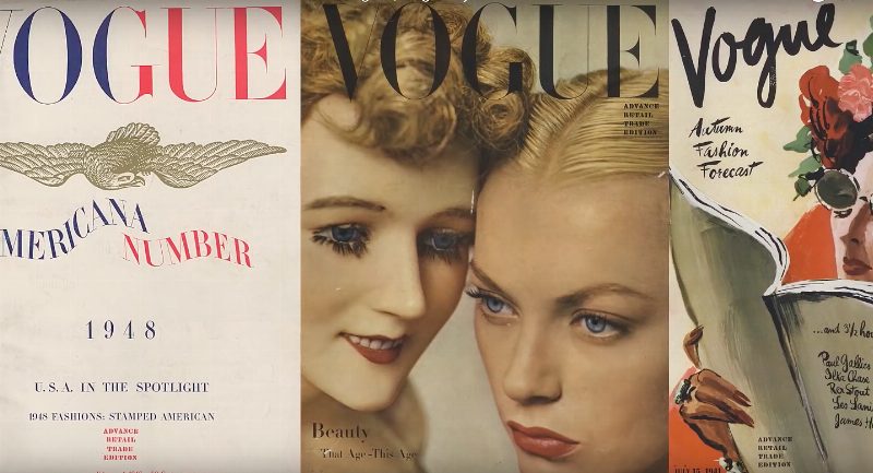Сара Джессика Паркер рассказывает о развитии журнала Vogue в 20-е, 40-е и 50-е года ХХ века