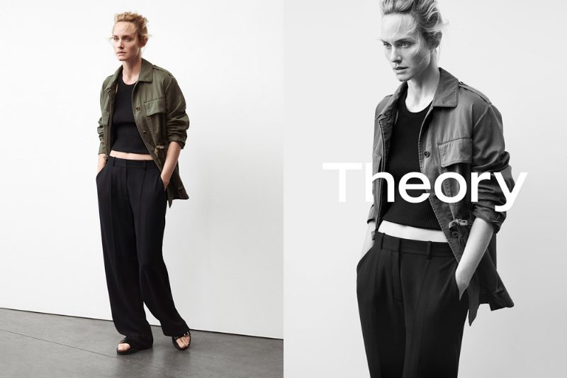 Эмбер Валлетта, Лия Кебеде и Фей Фей Сун в кампейне Theory S/S'17