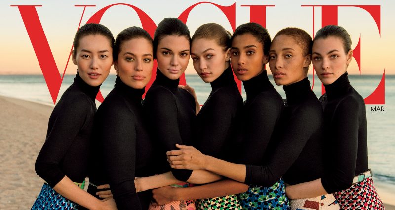 Эшли Грэм стала первой Plus-Size моделью, появившейся на обложке американского Vogue